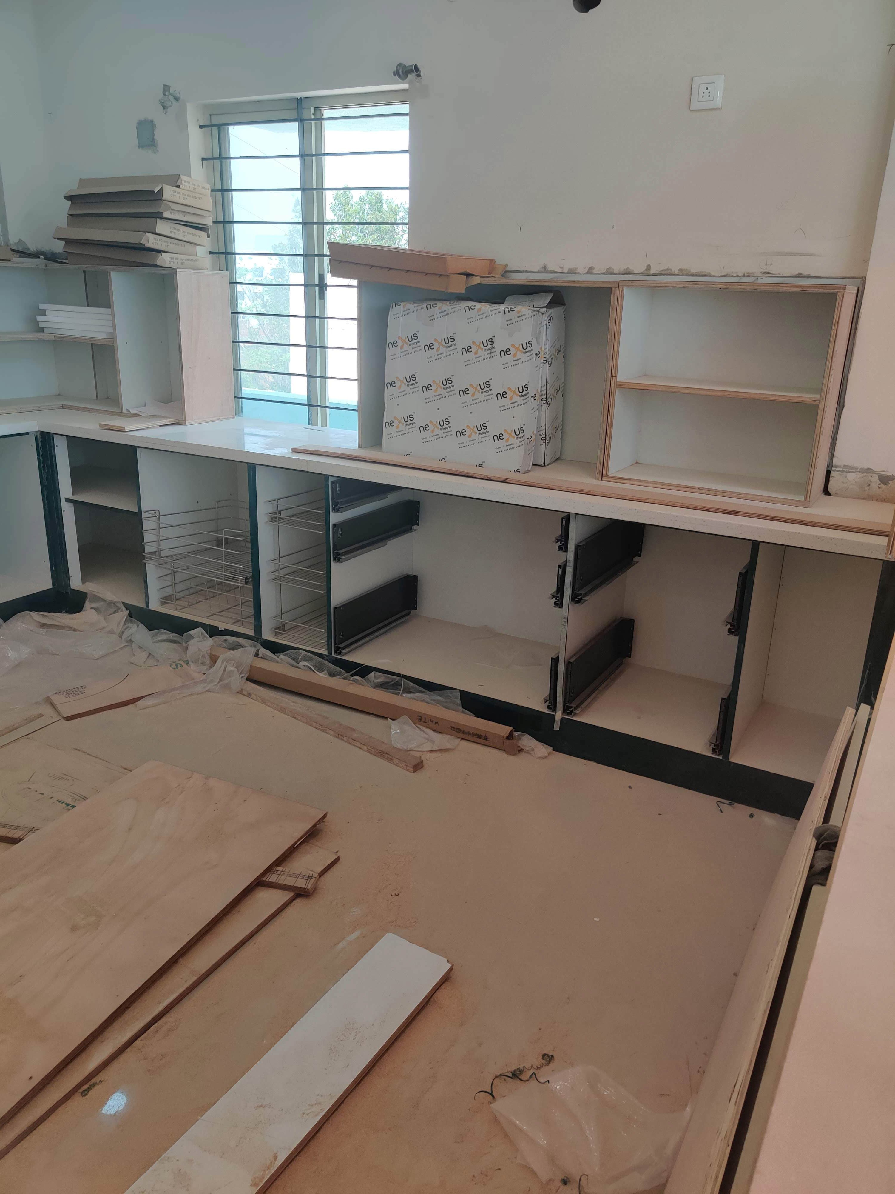 Ongoing Project — False Ceiling & Electrical Rough-in