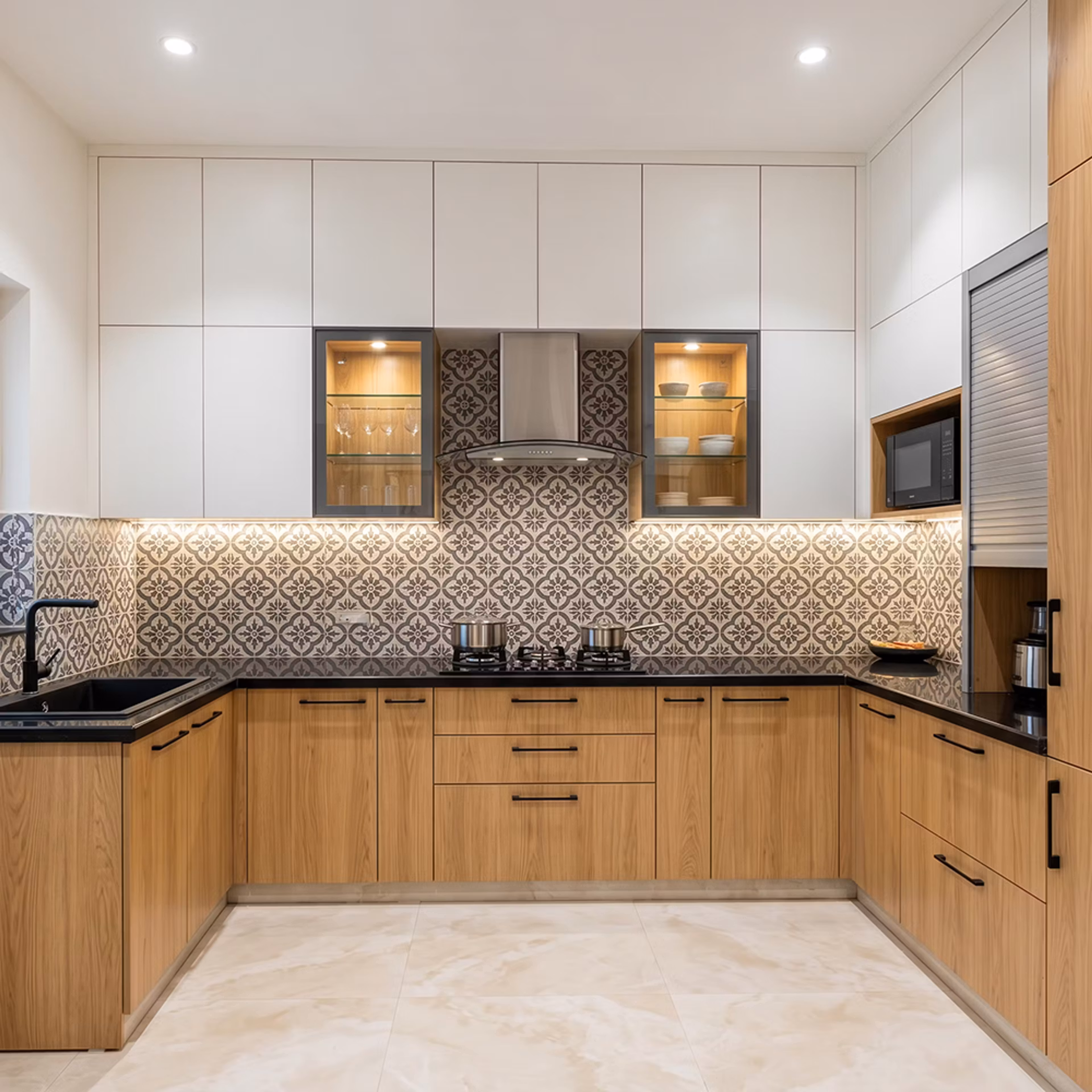Contemporary Modular Kitchen